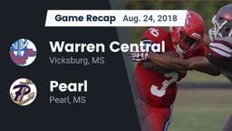 Recap: Warren Central  vs. Pearl  2018