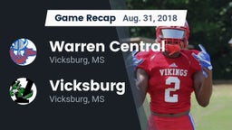 Recap: Warren Central  vs. Vicksburg  2018
