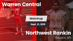 Matchup: Warren Central High vs. Northwest Rankin  2018