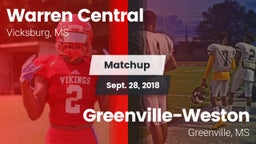 Matchup: Warren Central High vs. Greenville-Weston  2018