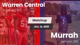 Matchup: Warren Central High vs. Murrah  2018