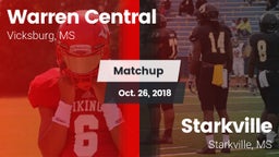 Matchup: Warren Central High vs. Starkville  2018