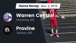 Recap: Warren Central  vs. Provine  2018