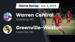Recap: Warren Central  vs. Greenville-Weston  2019