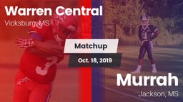 Matchup: Warren Central High vs. Murrah  2019