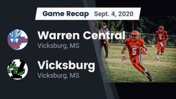 Recap: Warren Central  vs. Vicksburg  2020
