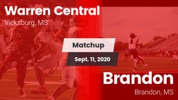 Matchup: Warren Central High vs. Brandon  2020