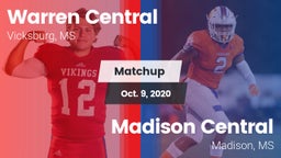 Matchup: Warren Central High vs. Madison Central  2020