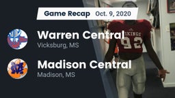 Recap: Warren Central  vs. Madison Central  2020