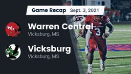Recap: Warren Central  vs. Vicksburg  2021