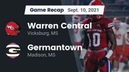 Recap: Warren Central  vs. Germantown  2021