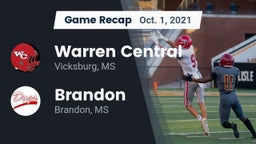 Recap: Warren Central  vs. Brandon  2021