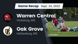 Recap: Warren Central  vs. Oak Grove  2022