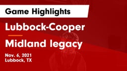 Lubbock-Cooper  vs Midland legacy Game Highlights - Nov. 6, 2021