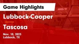 Lubbock-Cooper  vs Tascosa  Game Highlights - Nov. 10, 2023