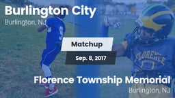 Matchup: Burlington City vs. Florence Township Memorial  2017