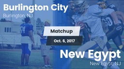 Matchup: Burlington City vs. New Egypt  2017