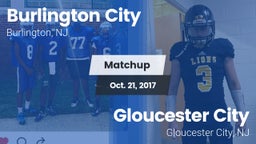 Matchup: Burlington City vs. Gloucester City  2017