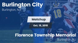 Matchup: Burlington City vs. Florence Township Memorial  2018