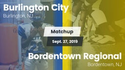 Matchup: Burlington City vs. Bordentown Regional  2019