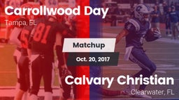 Matchup: Carrollwood Day vs. Calvary Christian  2017