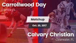 Matchup: Carrollwood Day vs. Calvary Christian  2016