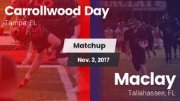 Matchup: Carrollwood Day vs. Maclay  2017