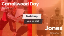 Matchup: Carrollwood Day vs. Jones  2018