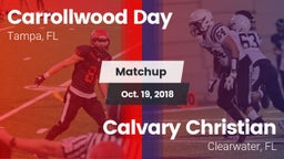 Matchup: Carrollwood Day vs. Calvary Christian  2018