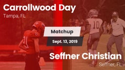 Matchup: Carrollwood Day vs. Seffner Christian  2019