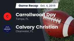 Recap: Carrollwood Day  vs. Calvary Christian  2019