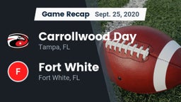 Recap: Carrollwood Day  vs. Fort White  2020