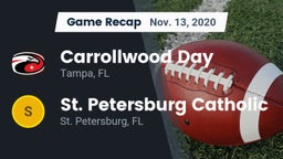 Recap: Carrollwood Day  vs. St. Petersburg Catholic  2020