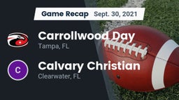 Recap: Carrollwood Day  vs. Calvary Christian  2021