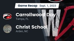 Recap: Carrollwood Day  vs. Christ School 2023