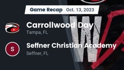 Recap: Carrollwood Day  vs. Seffner Christian Academy 2023