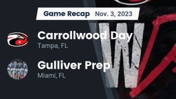 Recap: Carrollwood Day  vs. Gulliver Prep  2023