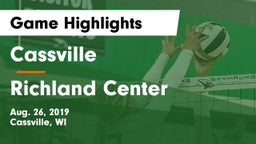 Cassville  vs Richland Center  Game Highlights - Aug. 26, 2019