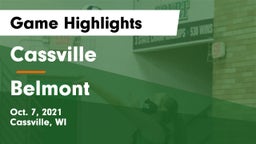 Cassville  vs Belmont Game Highlights - Oct. 7, 2021
