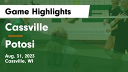 Cassville  vs Potosi Game Highlights - Aug. 31, 2023