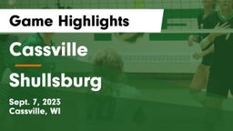 Cassville  vs Shullsburg  Game Highlights - Sept. 7, 2023