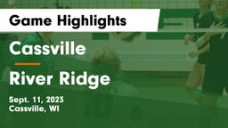 Cassville  vs River Ridge  Game Highlights - Sept. 11, 2023