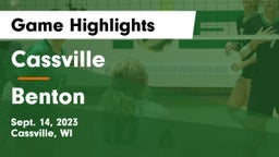 Cassville  vs Benton Game Highlights - Sept. 14, 2023