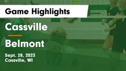 Cassville  vs Belmont  Game Highlights - Sept. 28, 2023