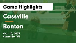 Cassville  vs Benton Game Highlights - Oct. 10, 2023