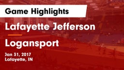 Lafayette Jefferson  vs Logansport  Game Highlights - Jan 31, 2017