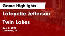 Lafayette Jefferson  vs Twin Lakes  Game Highlights - Dec. 8, 2020