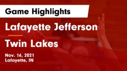 Lafayette Jefferson  vs Twin Lakes  Game Highlights - Nov. 16, 2021