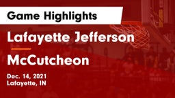 Lafayette Jefferson  vs McCutcheon  Game Highlights - Dec. 14, 2021