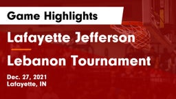 Lafayette Jefferson  vs Lebanon Tournament Game Highlights - Dec. 27, 2021